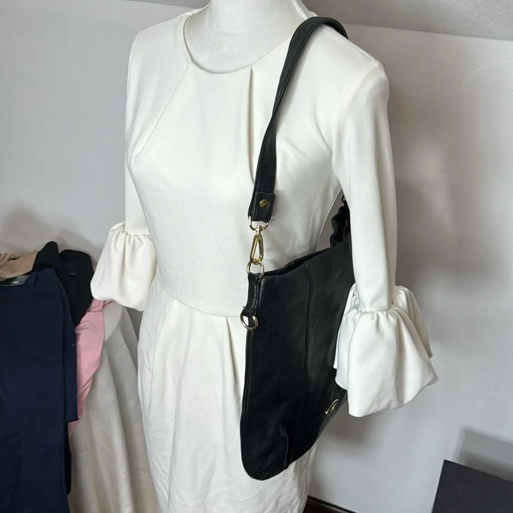Coach Pebble Leather Shoulder Bag Large CP5163A